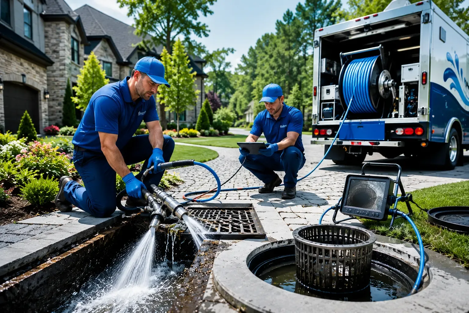 Local outdoor drain cleaning professionals in Prospect Harbor, ME